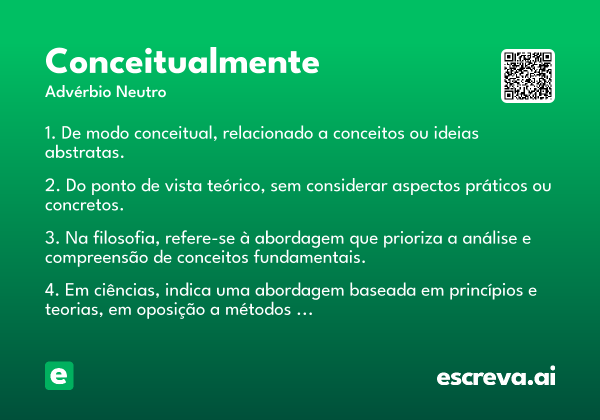 conceitualmente
