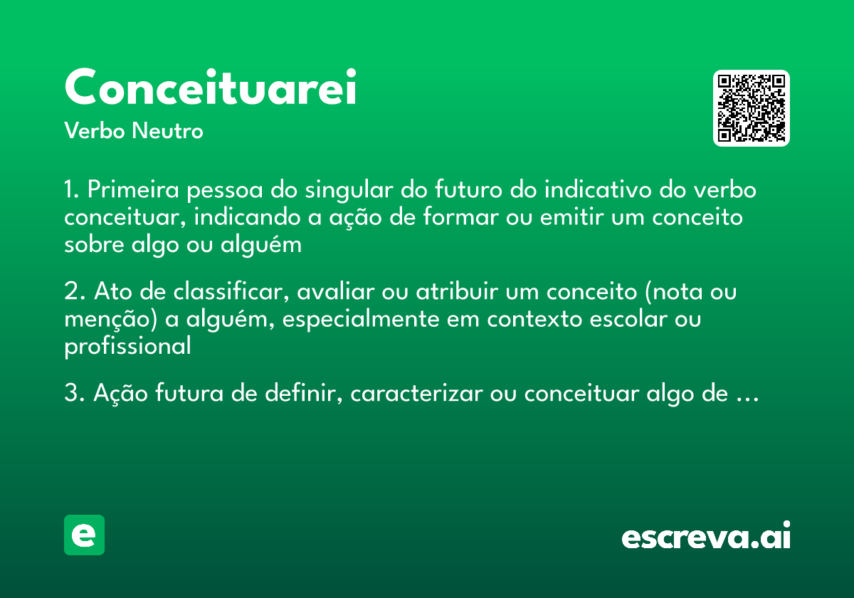 conceituarei