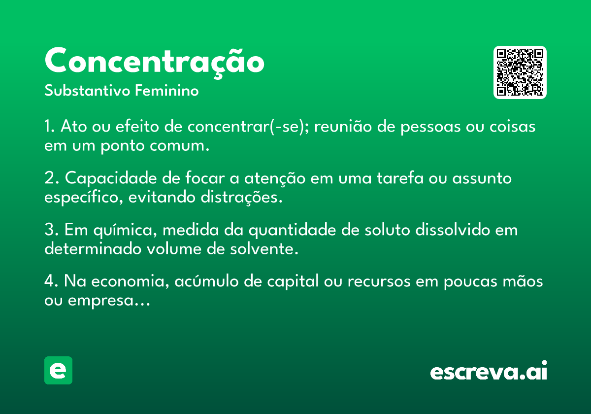 concentração