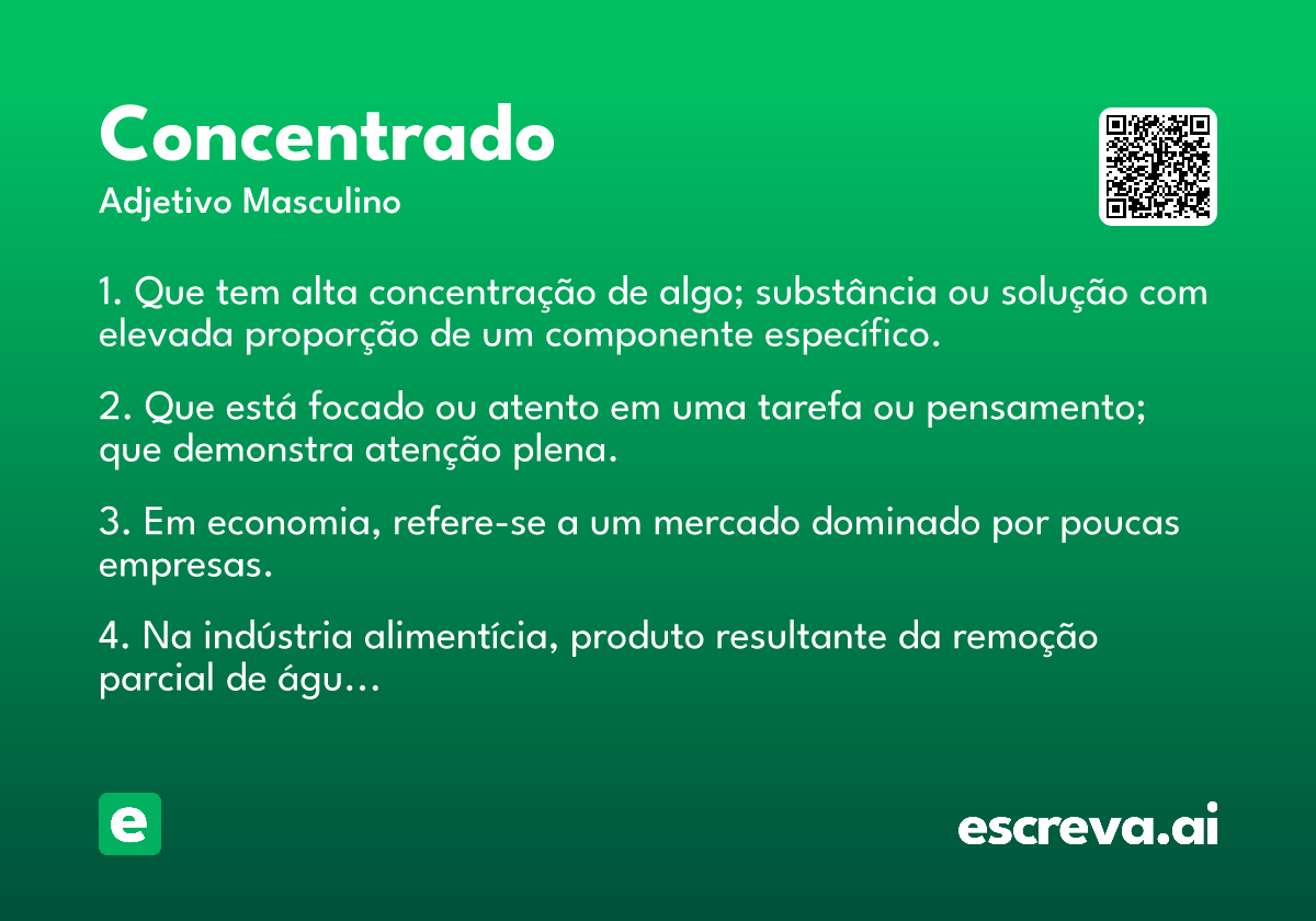 concentrado