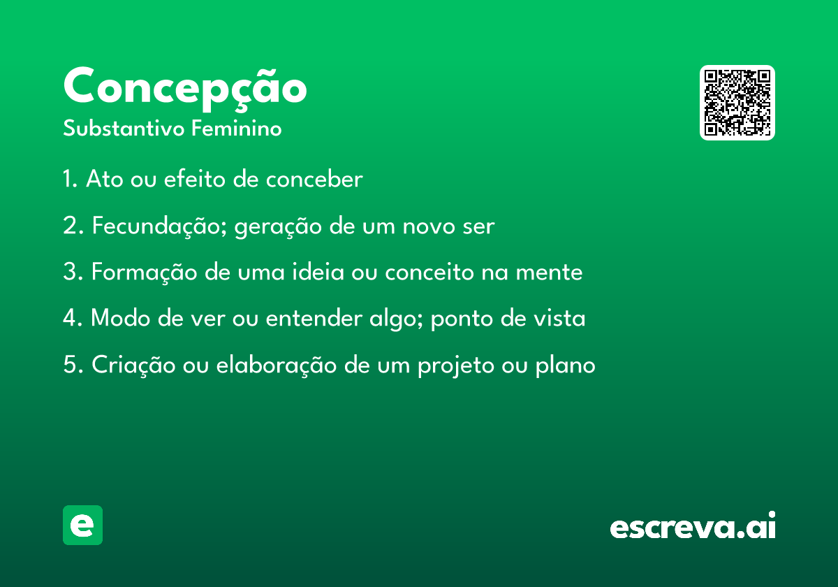 concepção