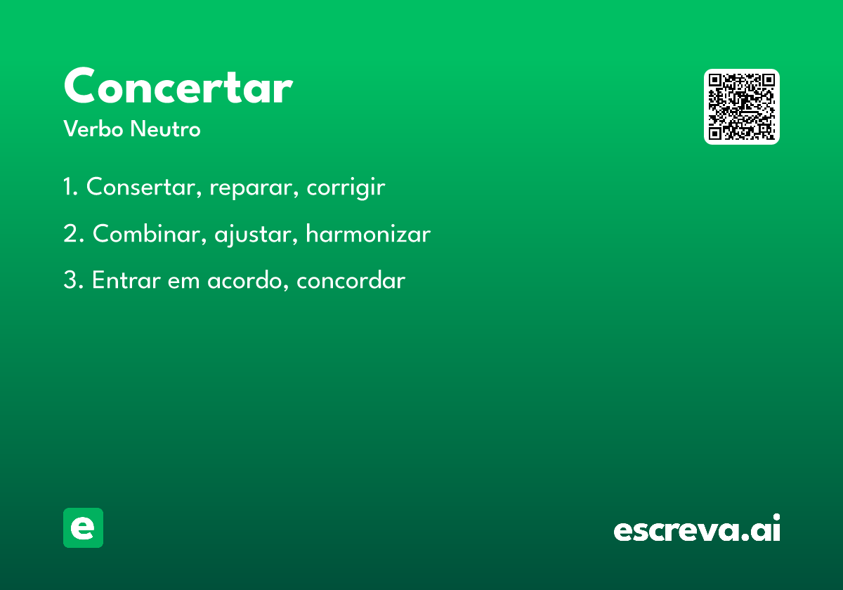 concertar