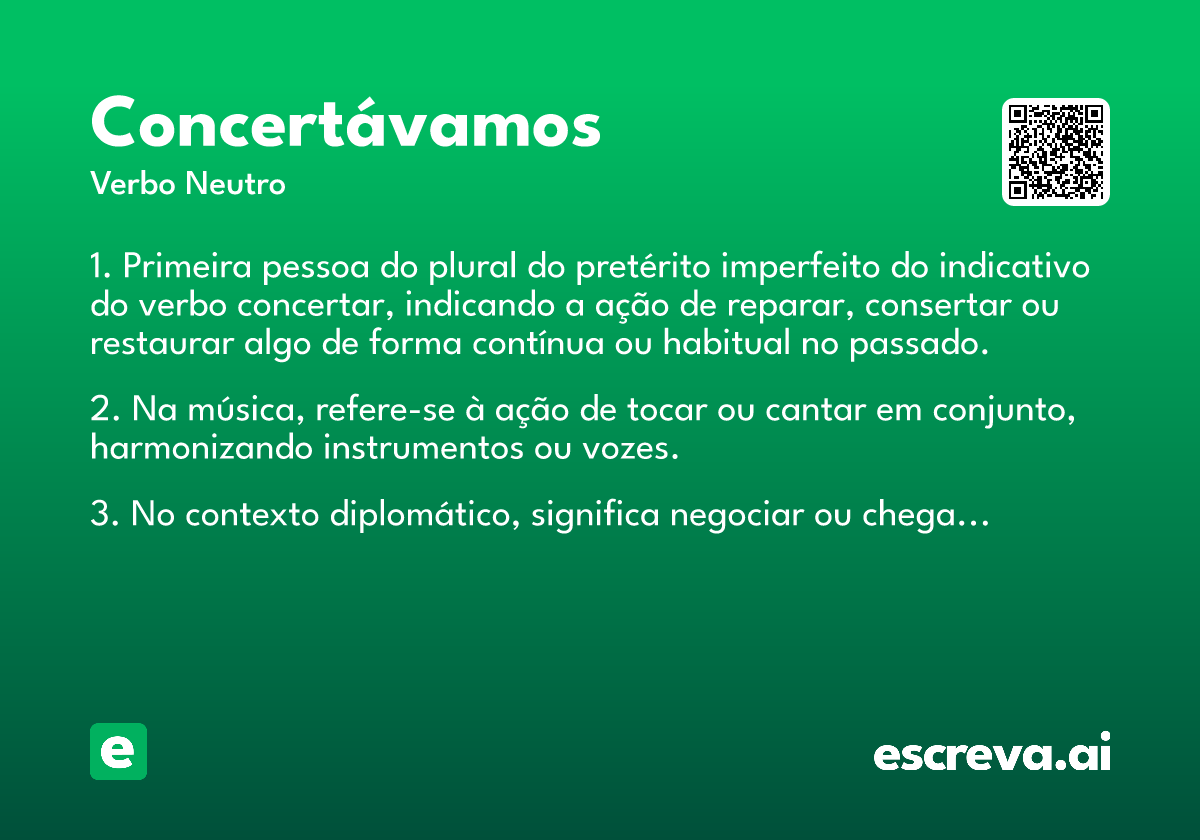 concertávamos