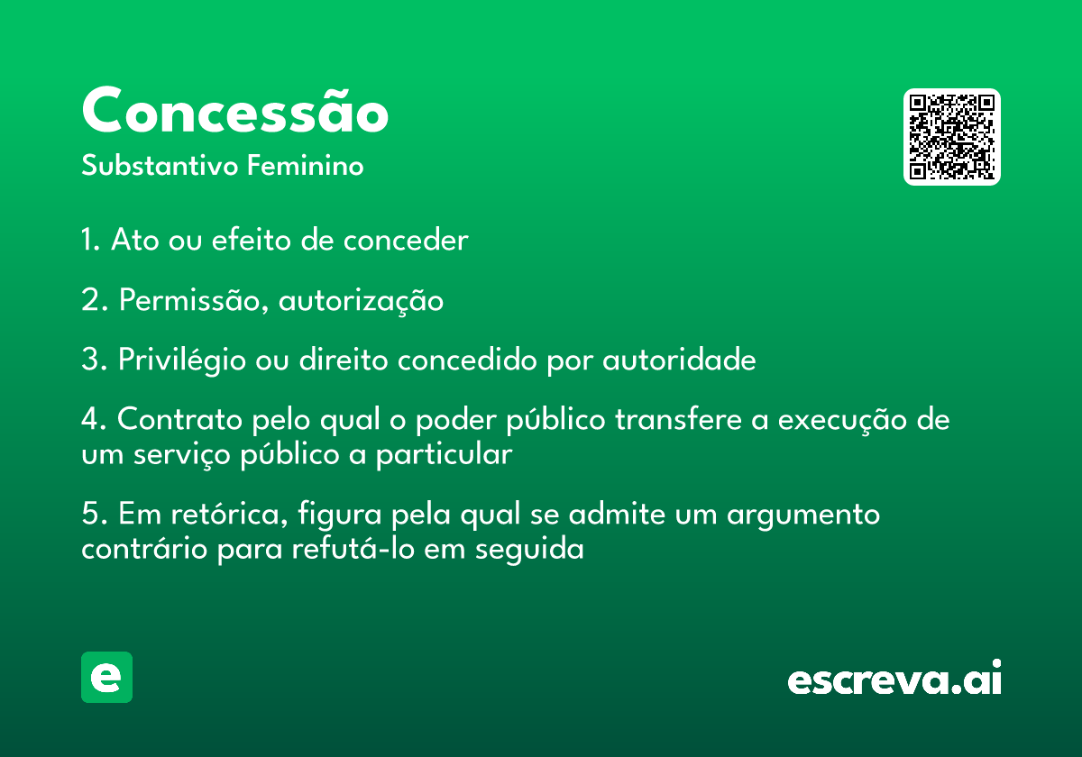 concessão