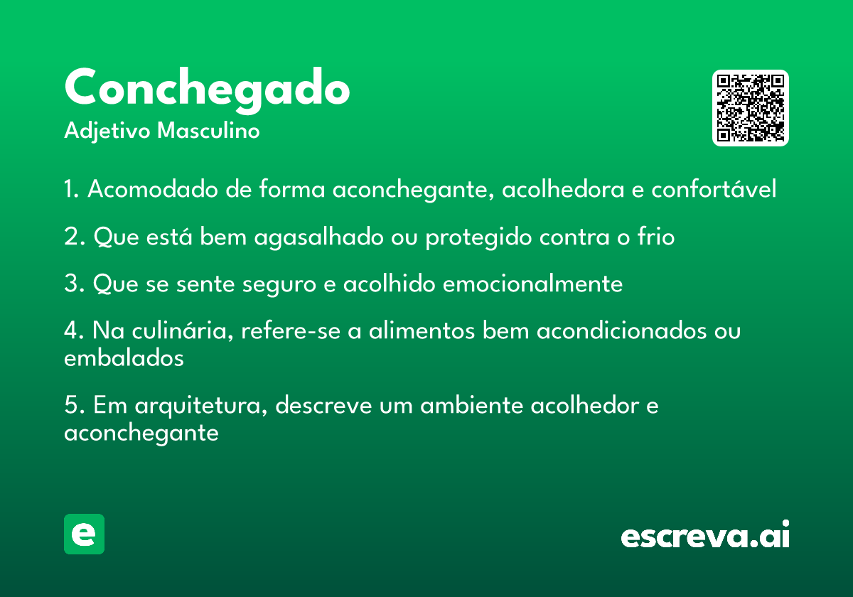 conchegado