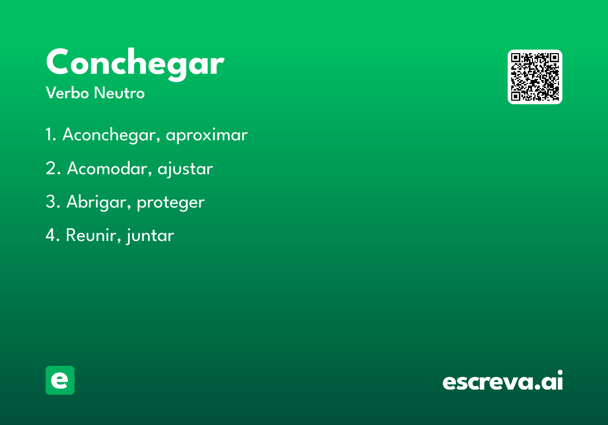 conchegar