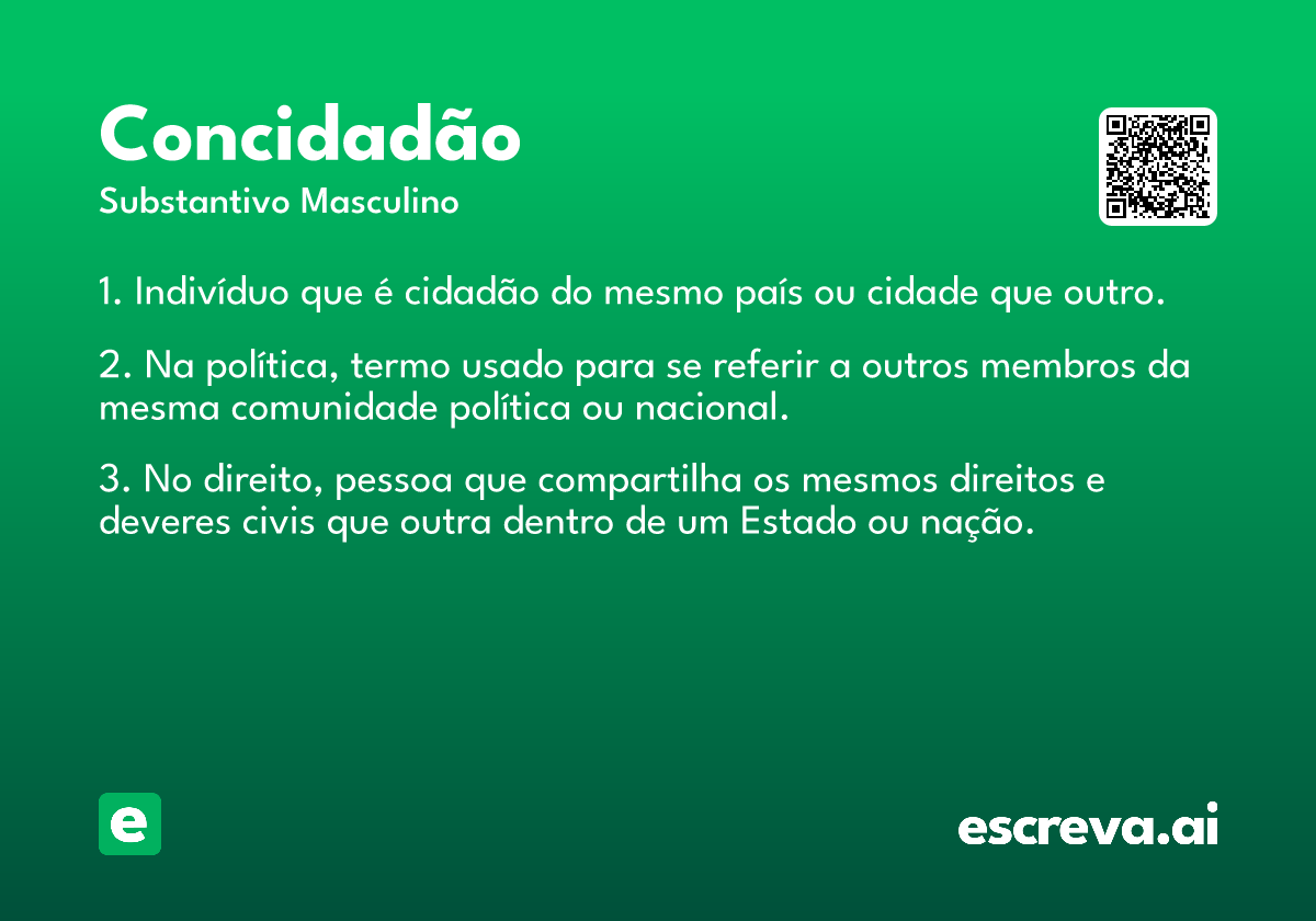 concidadão