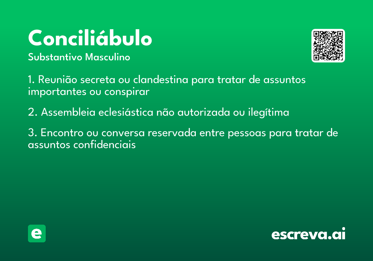 conciliábulo
