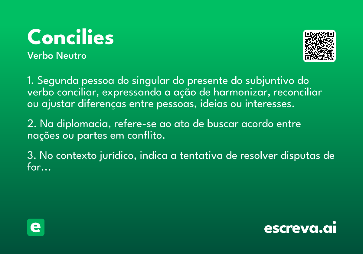 concilies