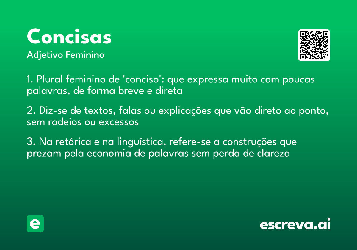 concisas