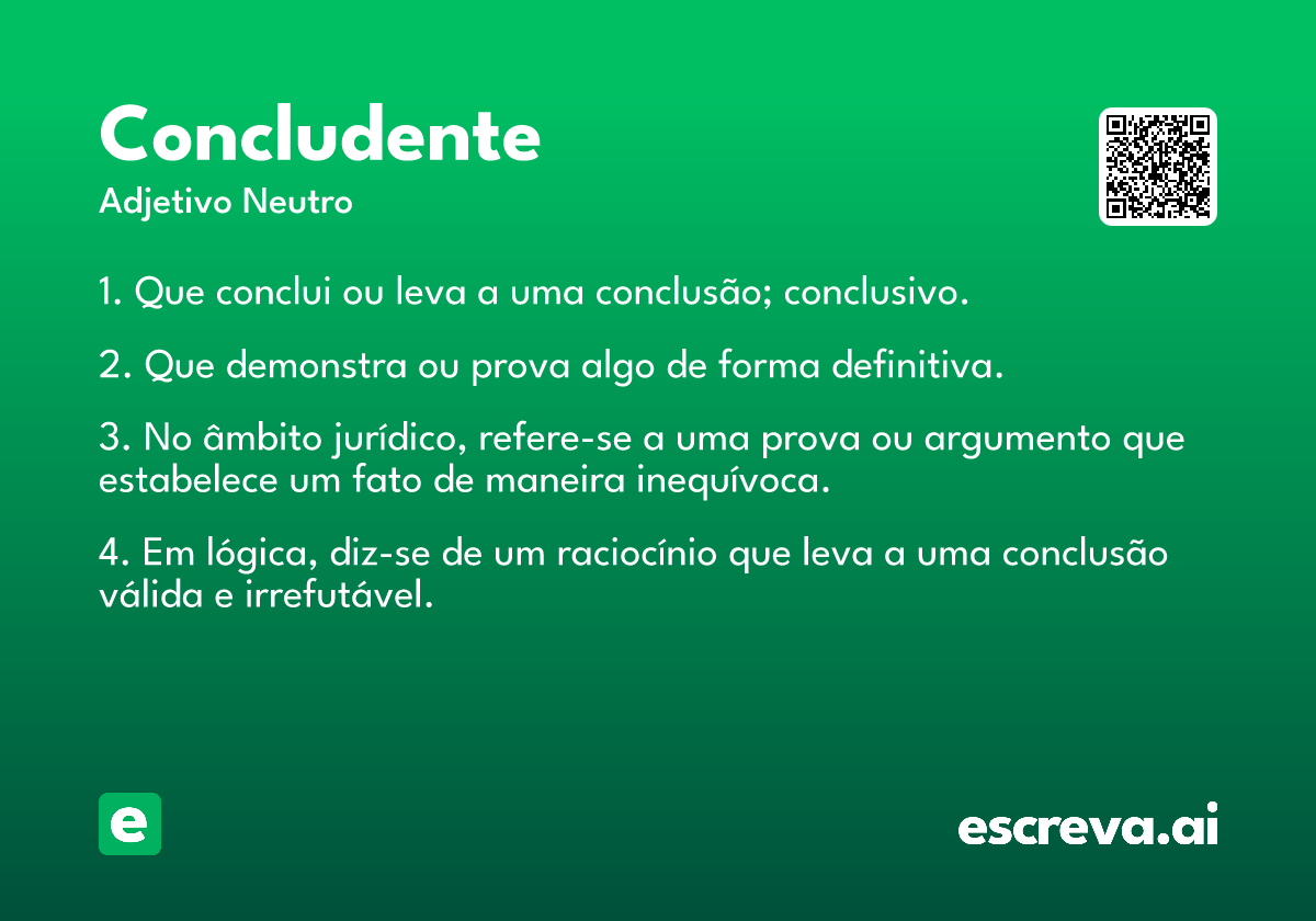 concludente