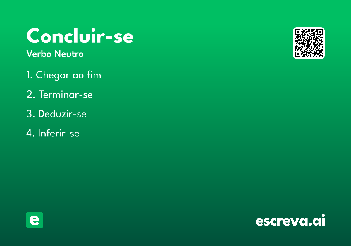 concluir-se
