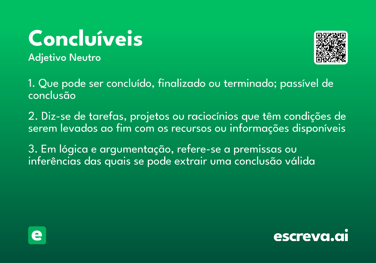 concluíveis