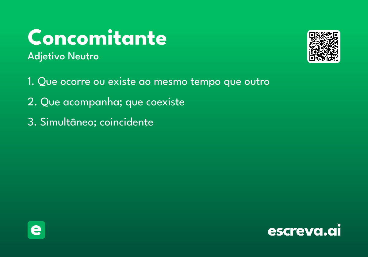 concomitante
