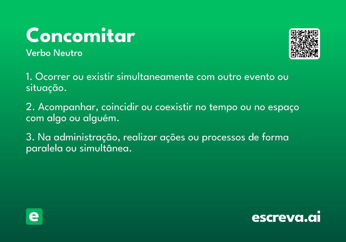 concomitar