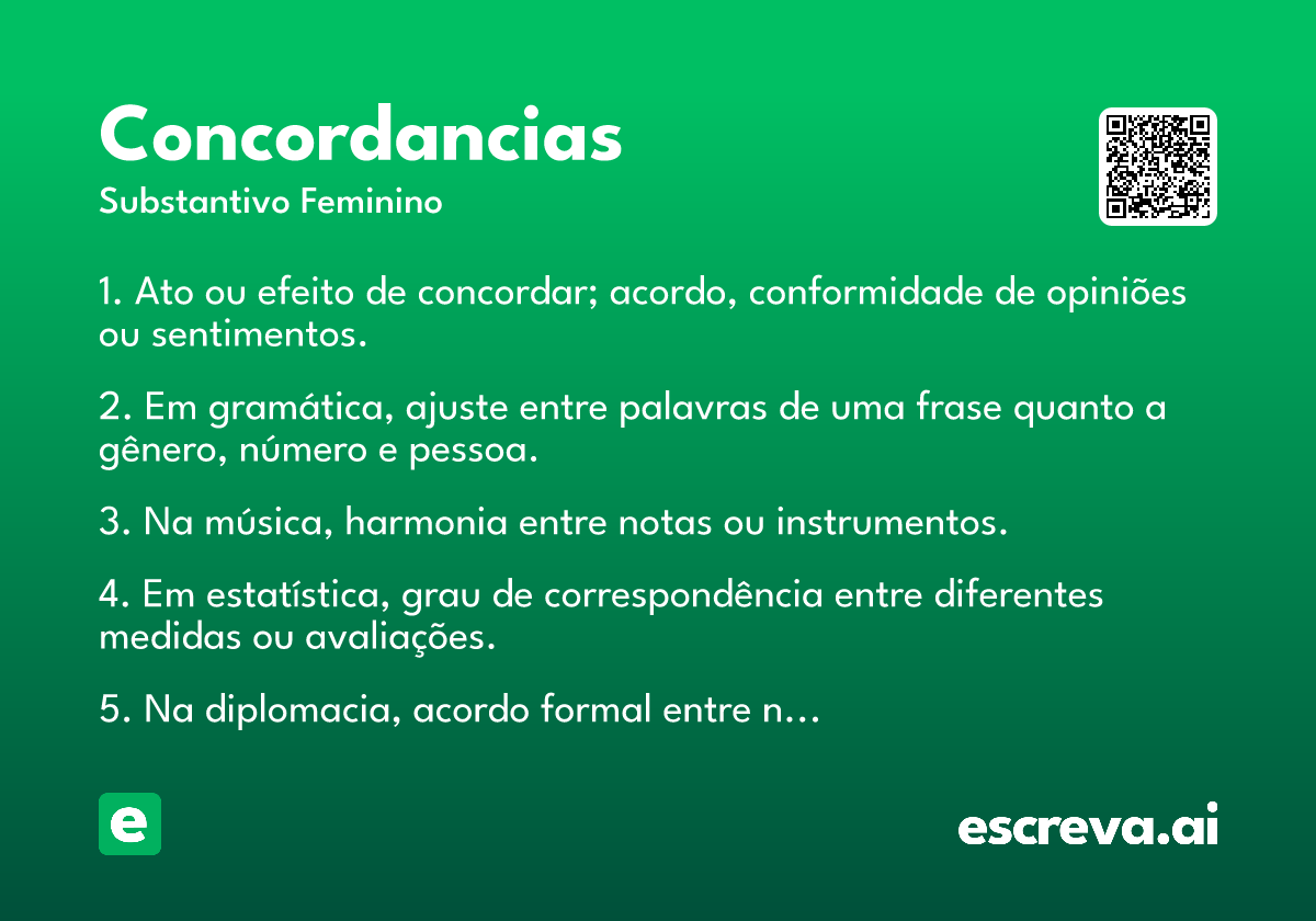 concordancias