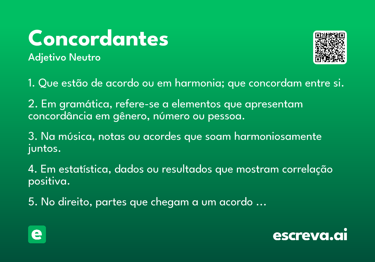 concordantes