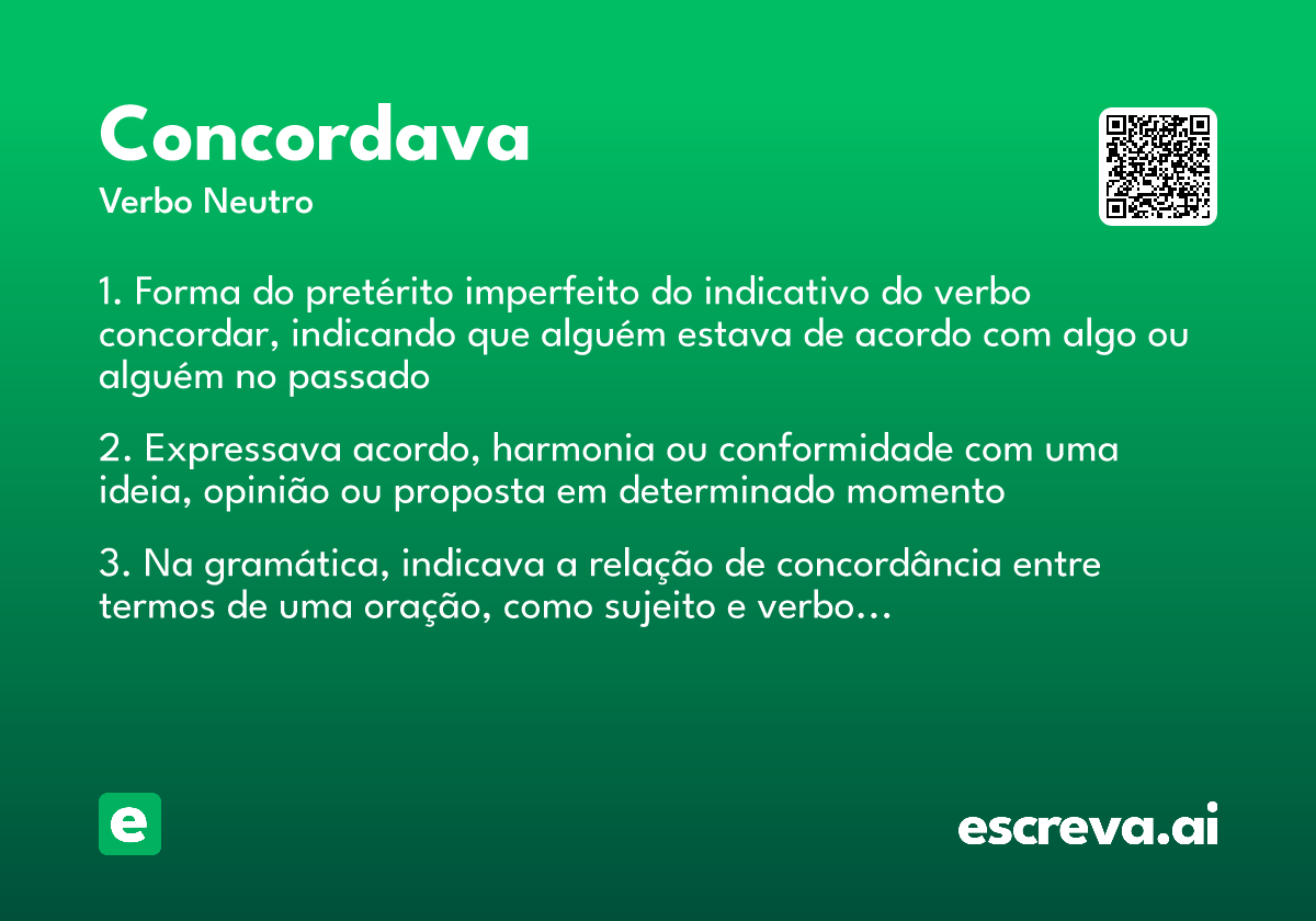 concordava