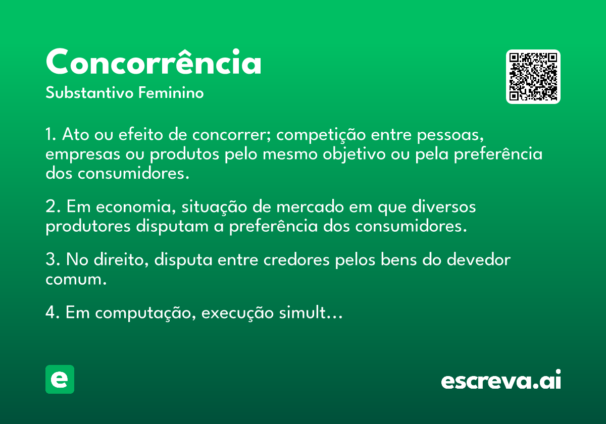 concorrência