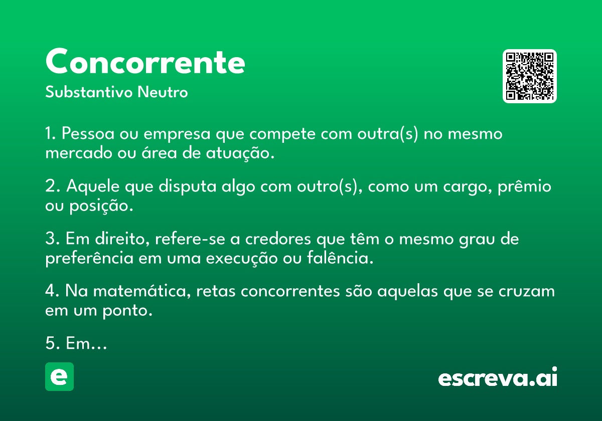 concorrente