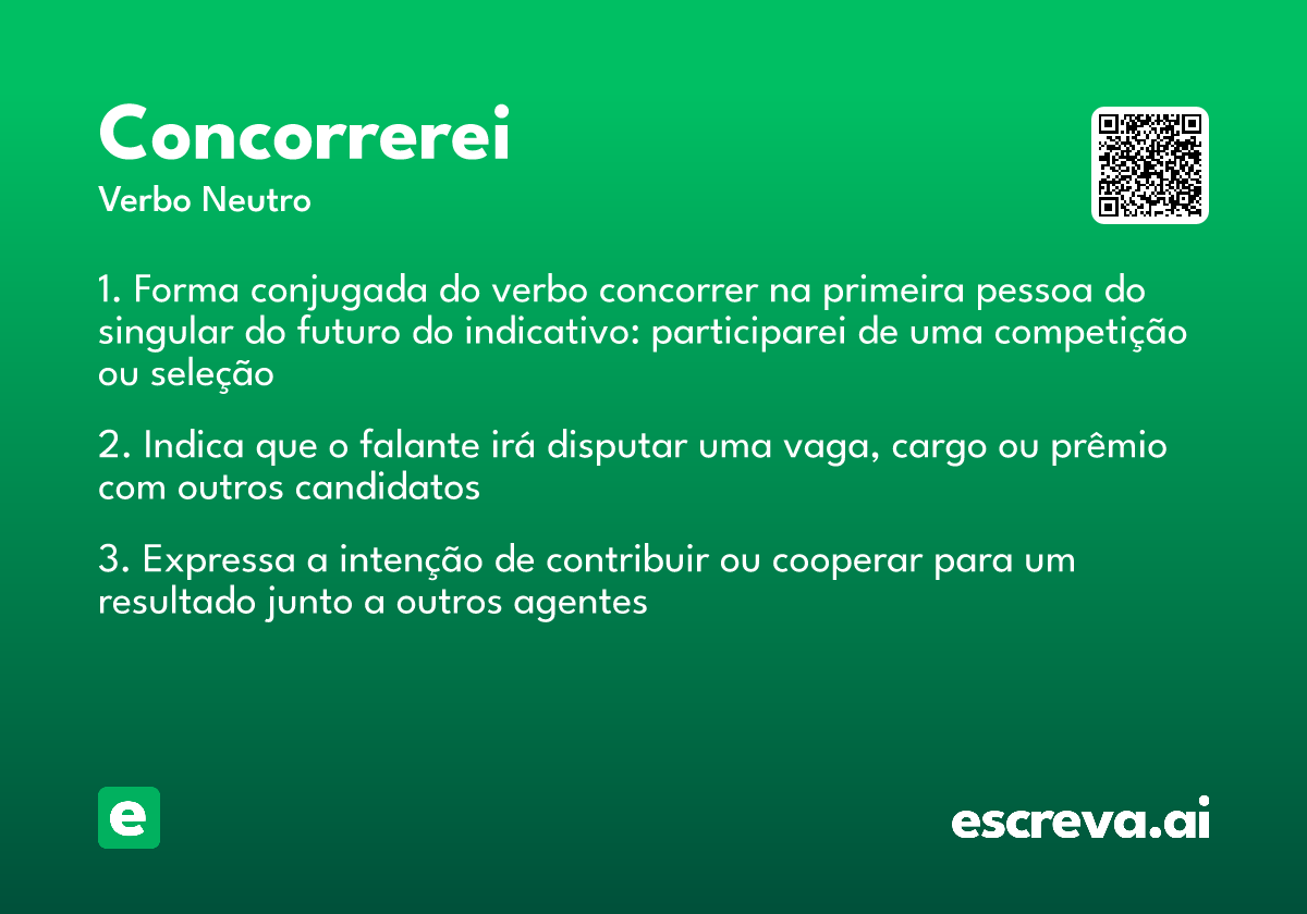 concorrerei