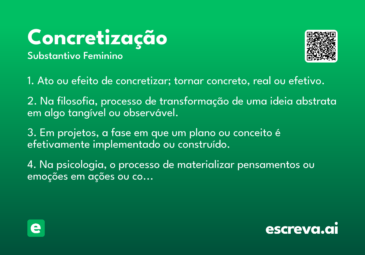 concretização