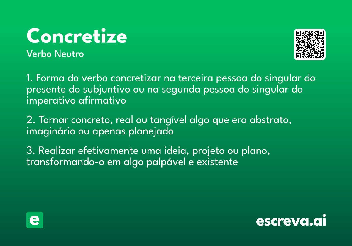 concretize
