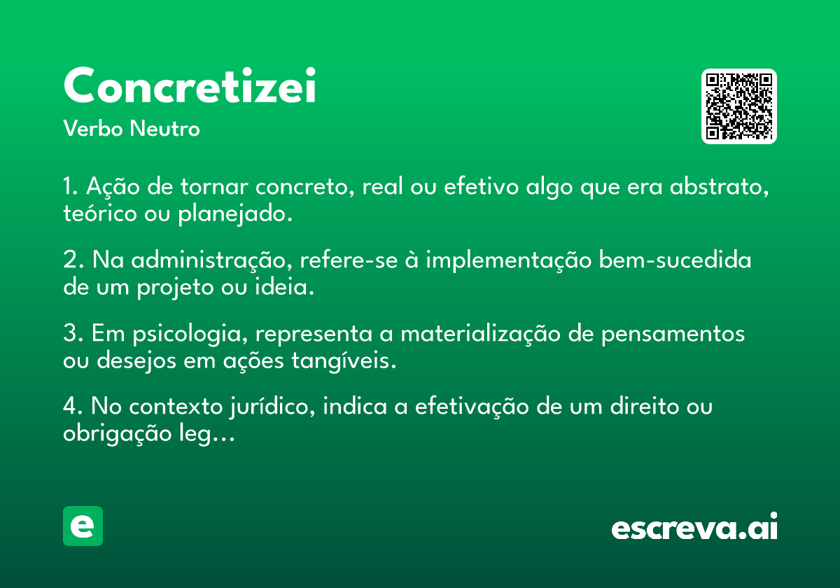 concretizei