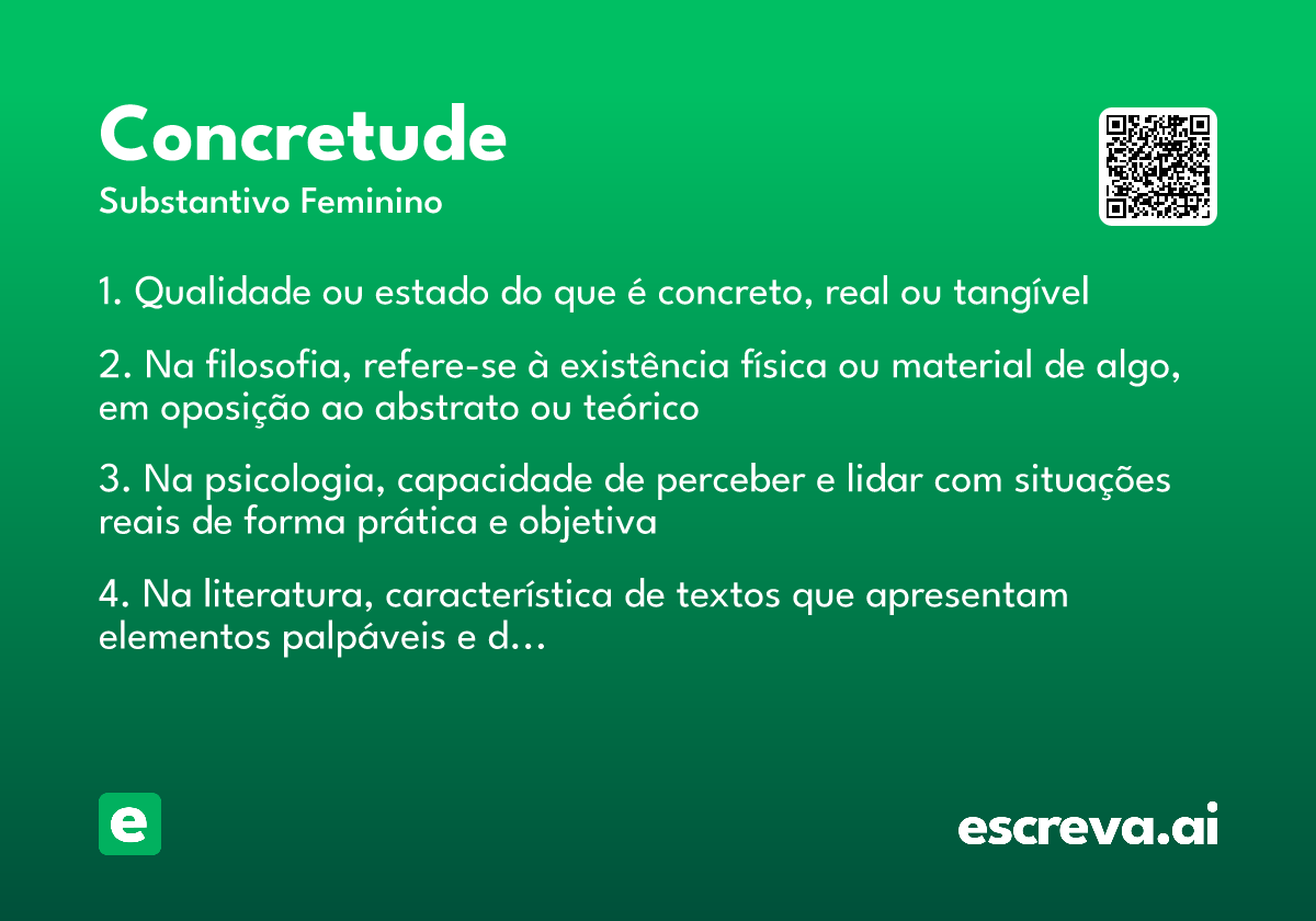 concretude