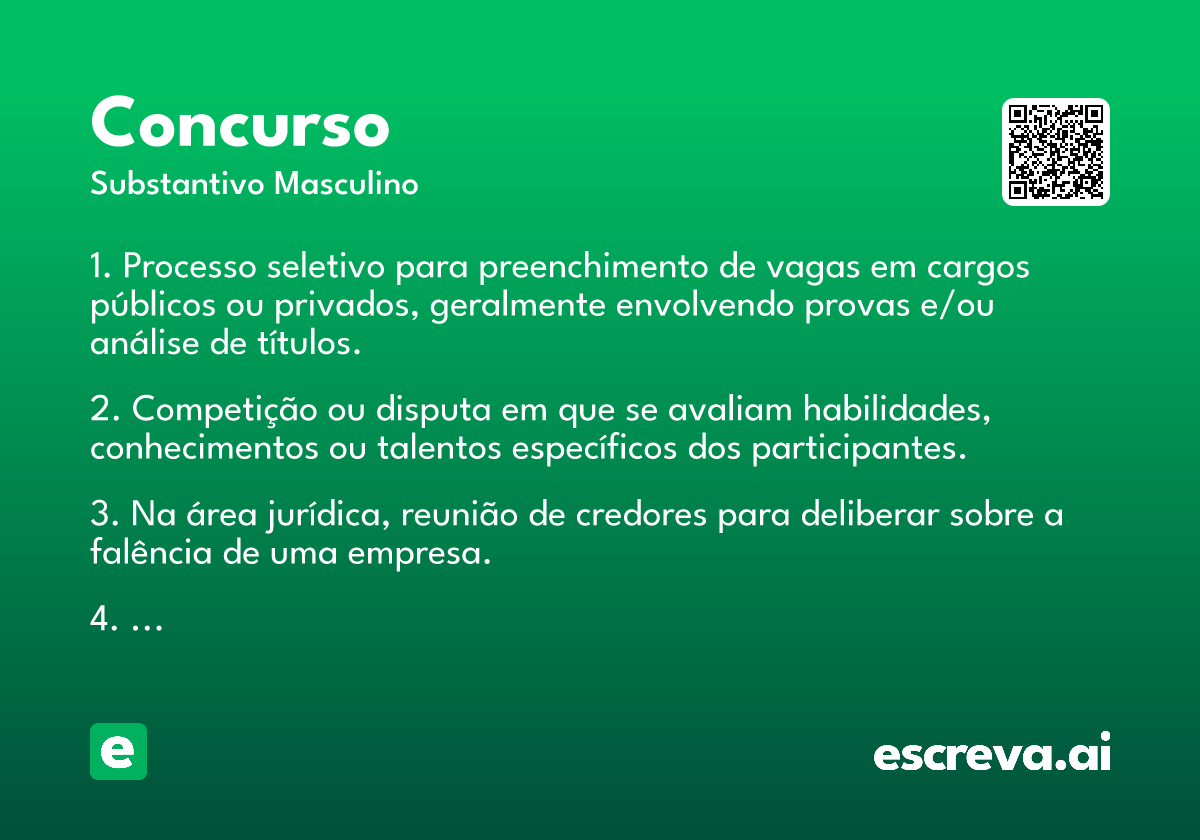 concurso