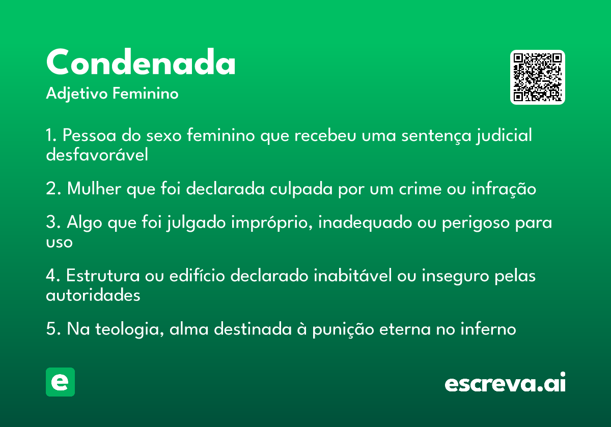 condenada
