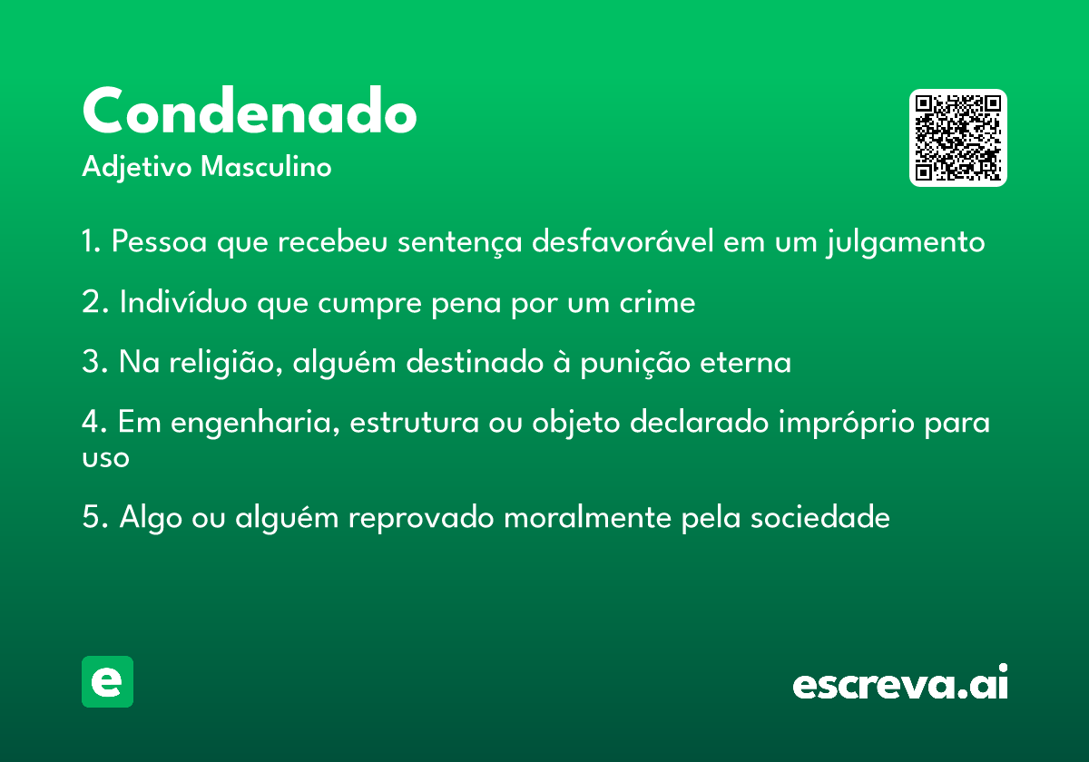 condenado