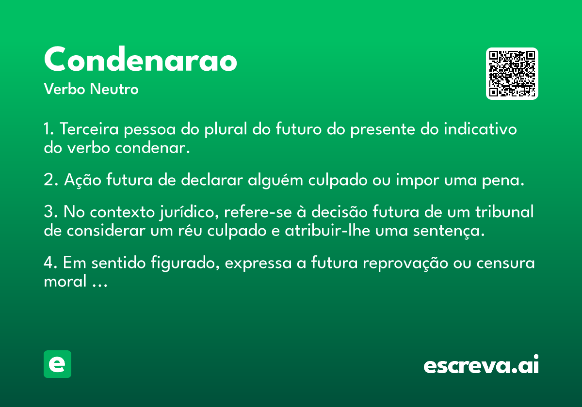 condenarao