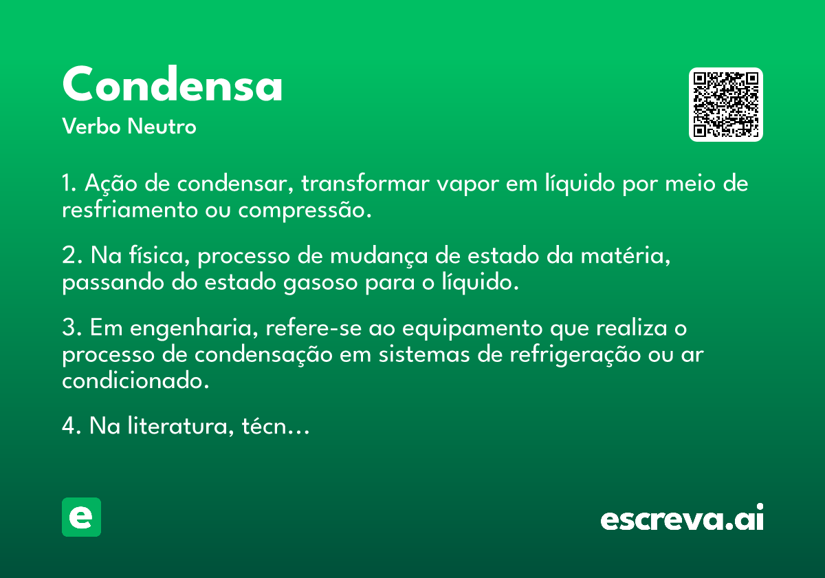 condensa