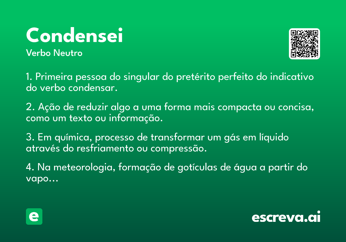condensei