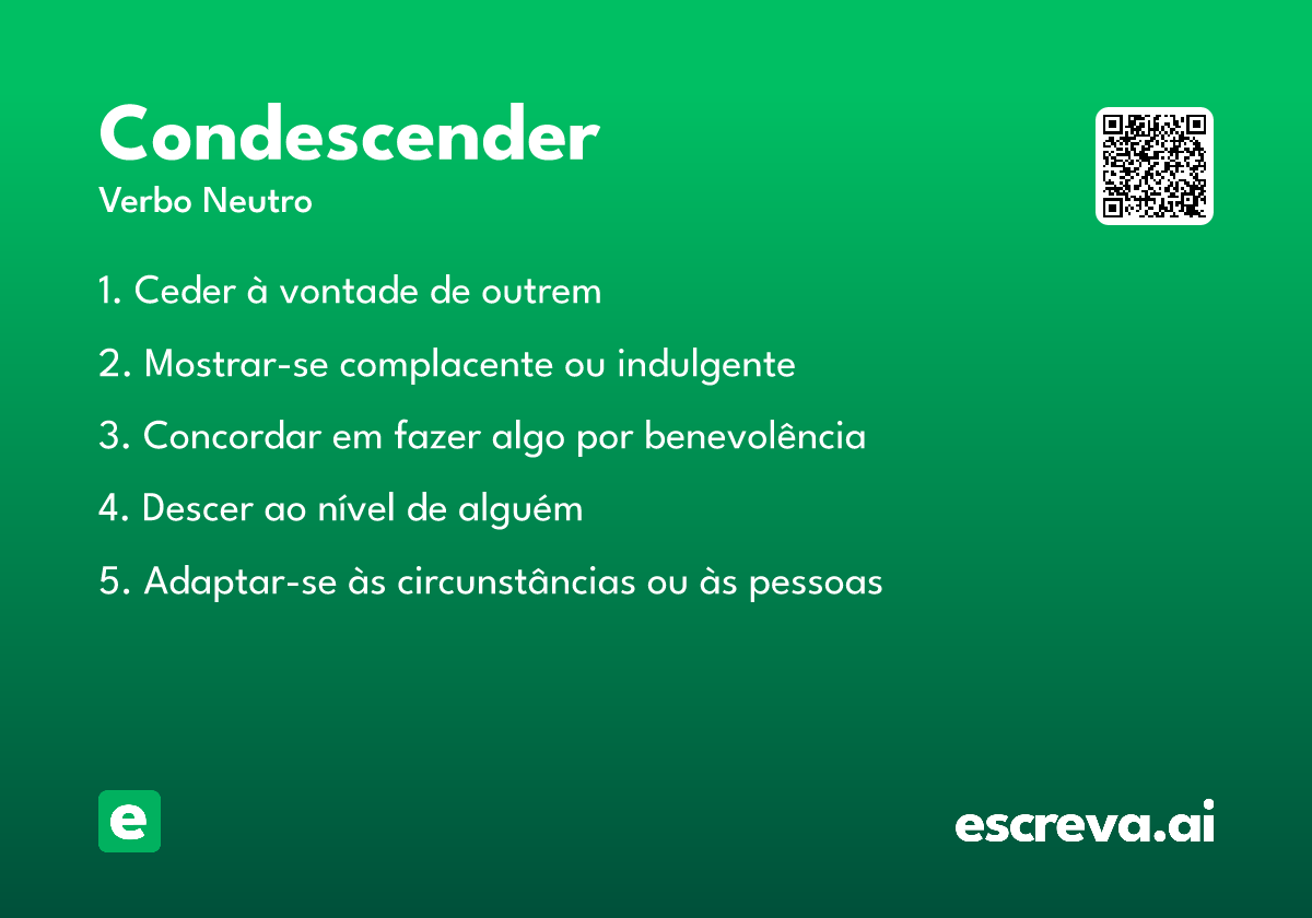 condescender