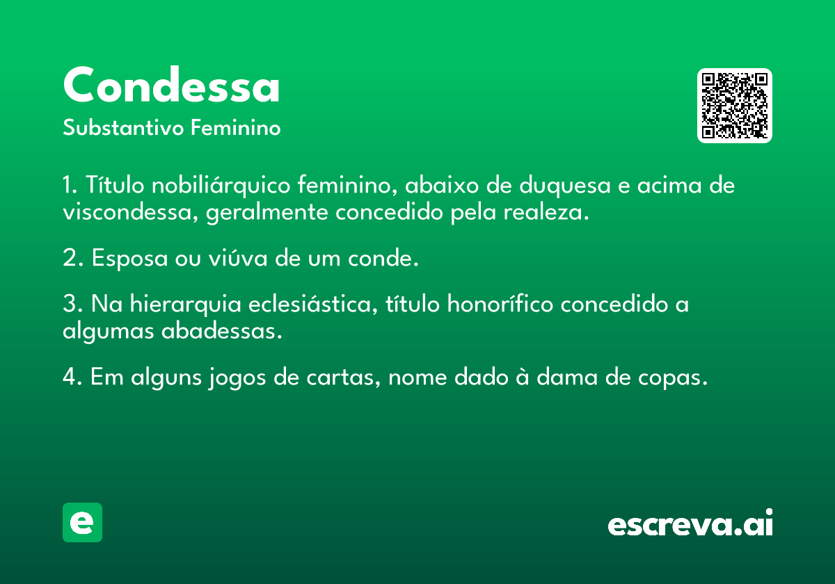 condessa
