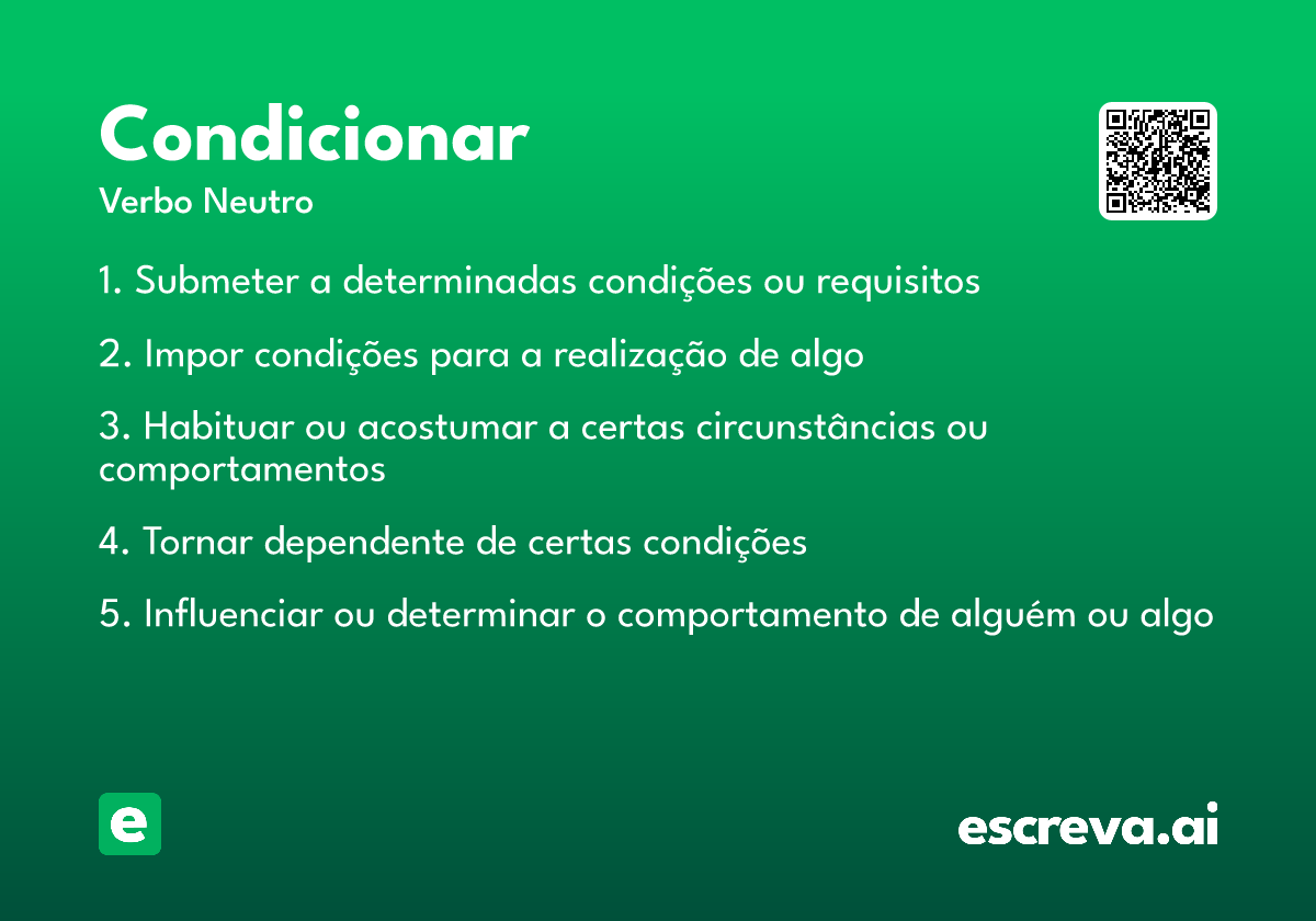 condicionar