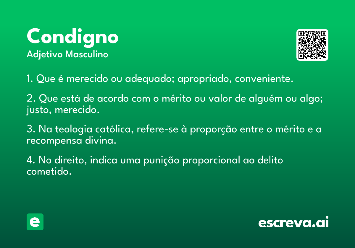 condigno