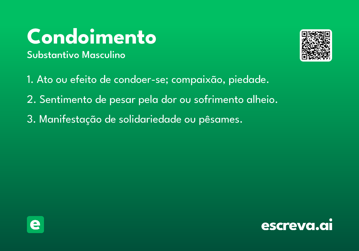 condoimento