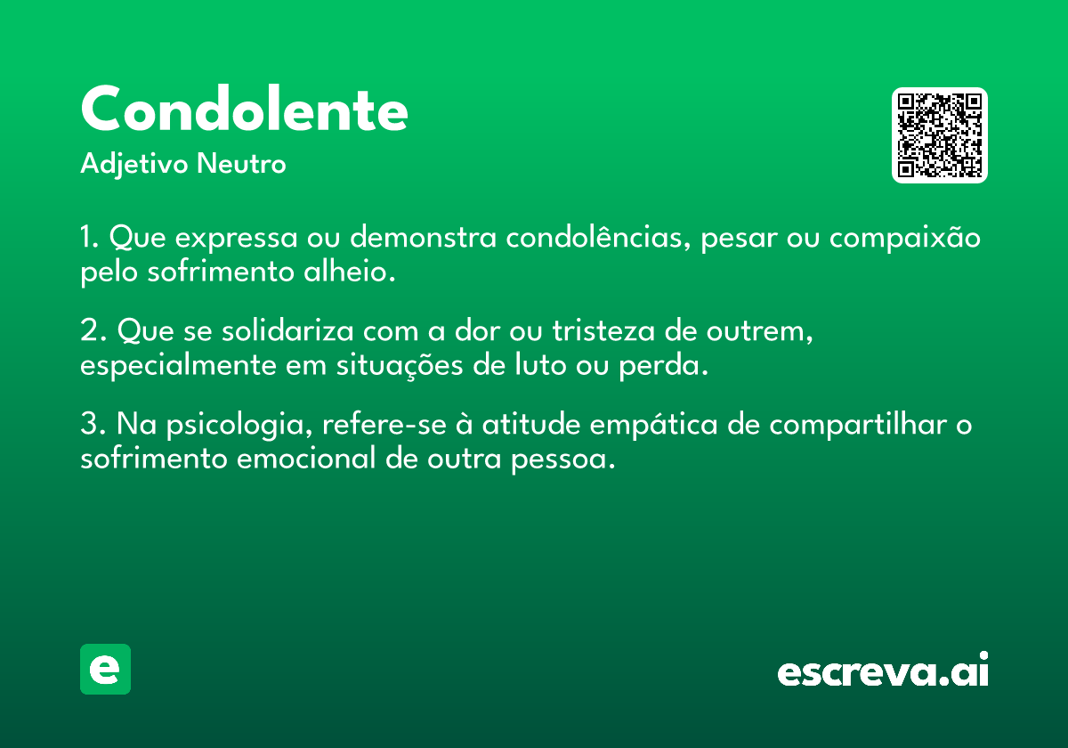condolente