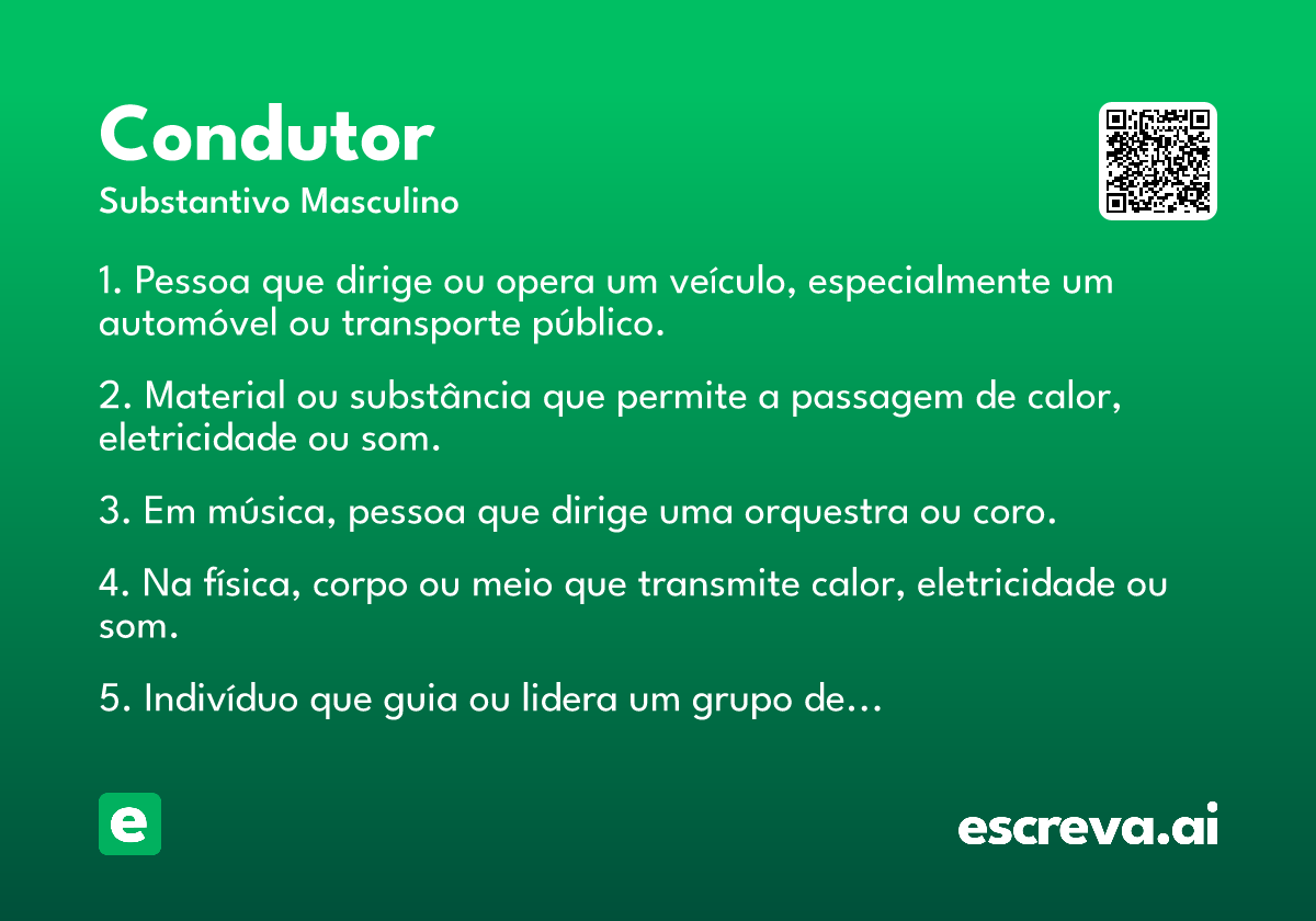 condutor