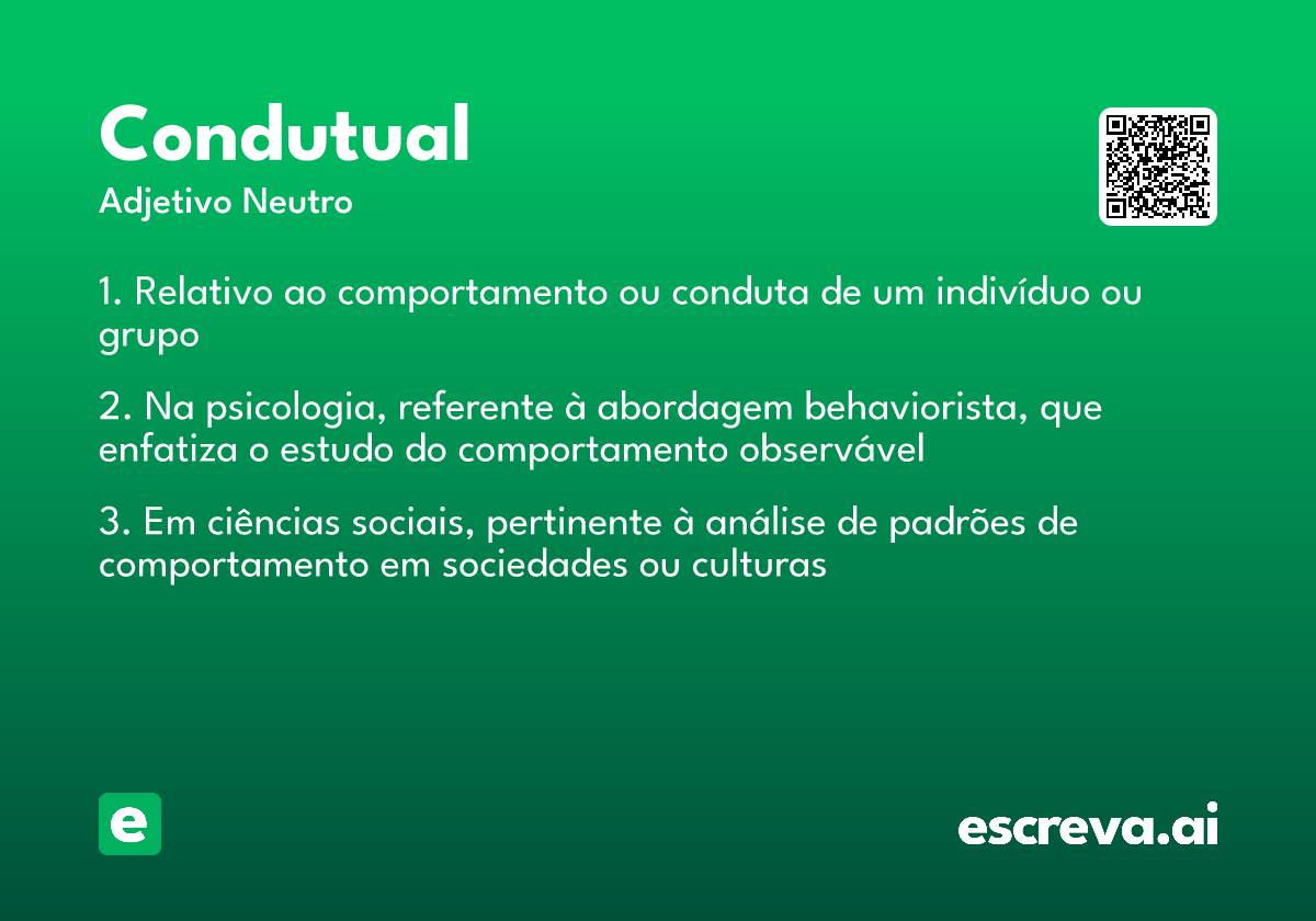 condutual
