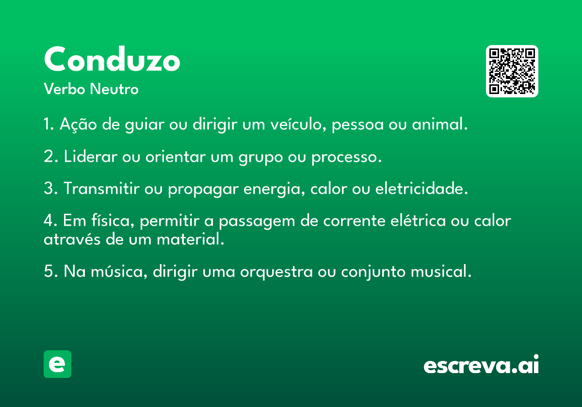 conduzo