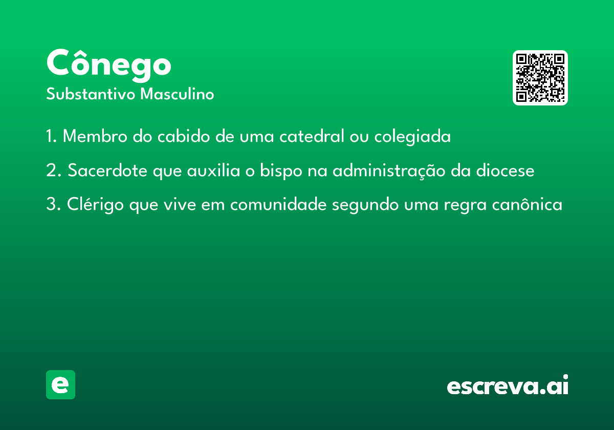 cônego