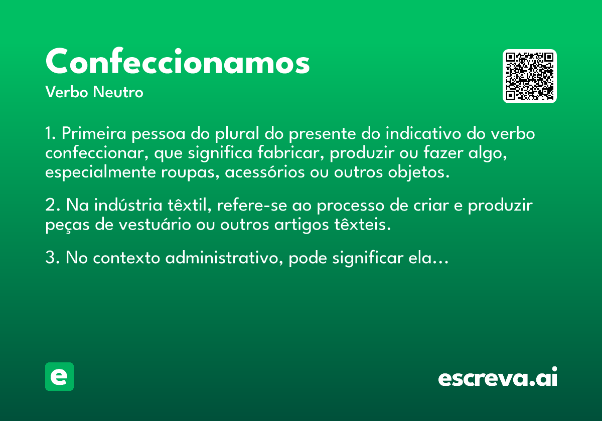 confeccionamos