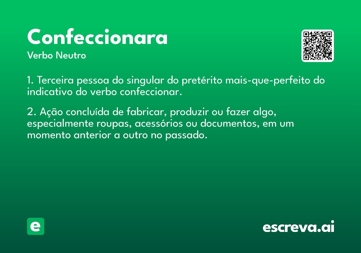 confeccionara