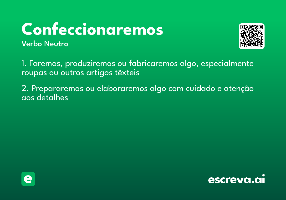 confeccionaremos