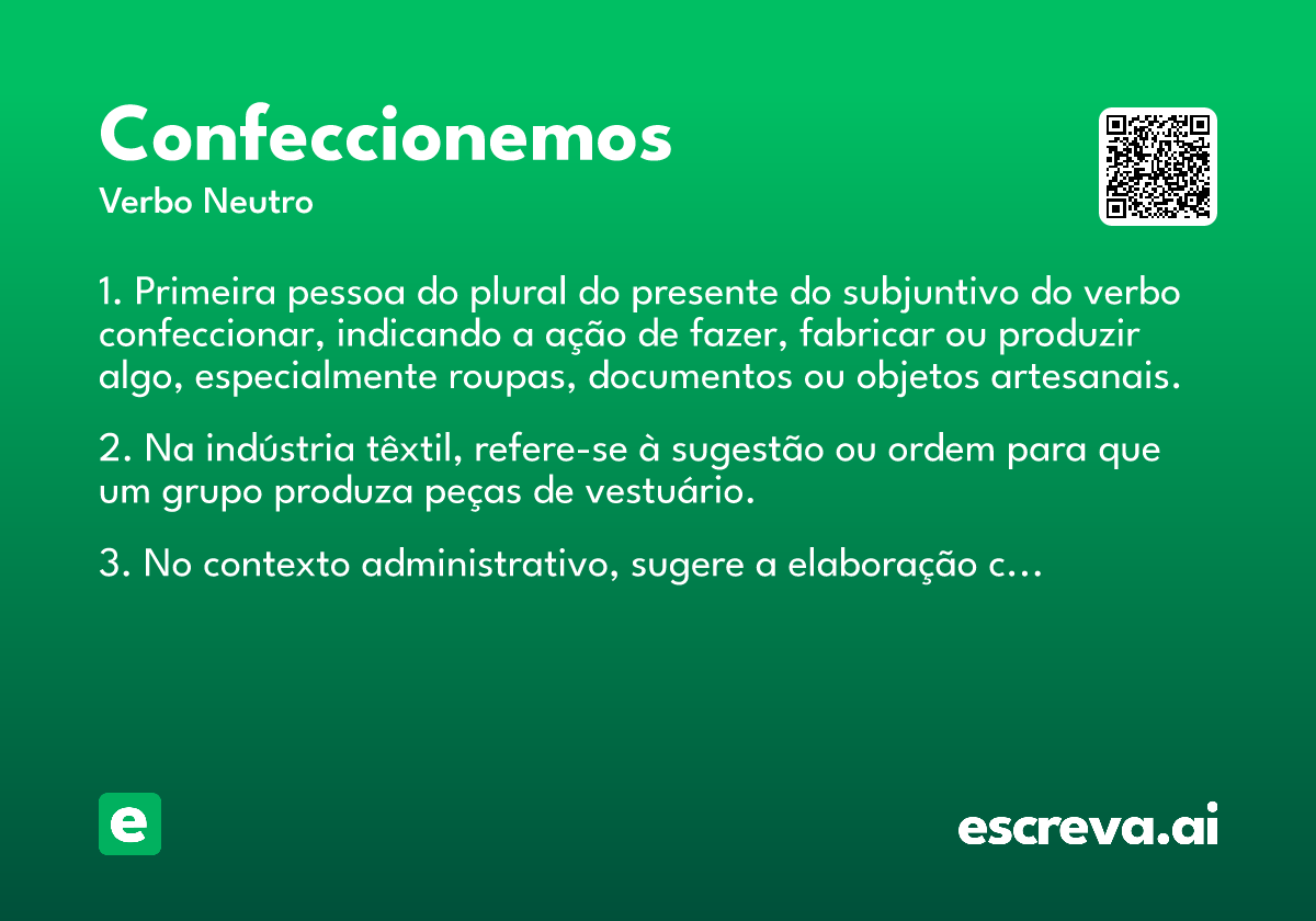 confeccionemos