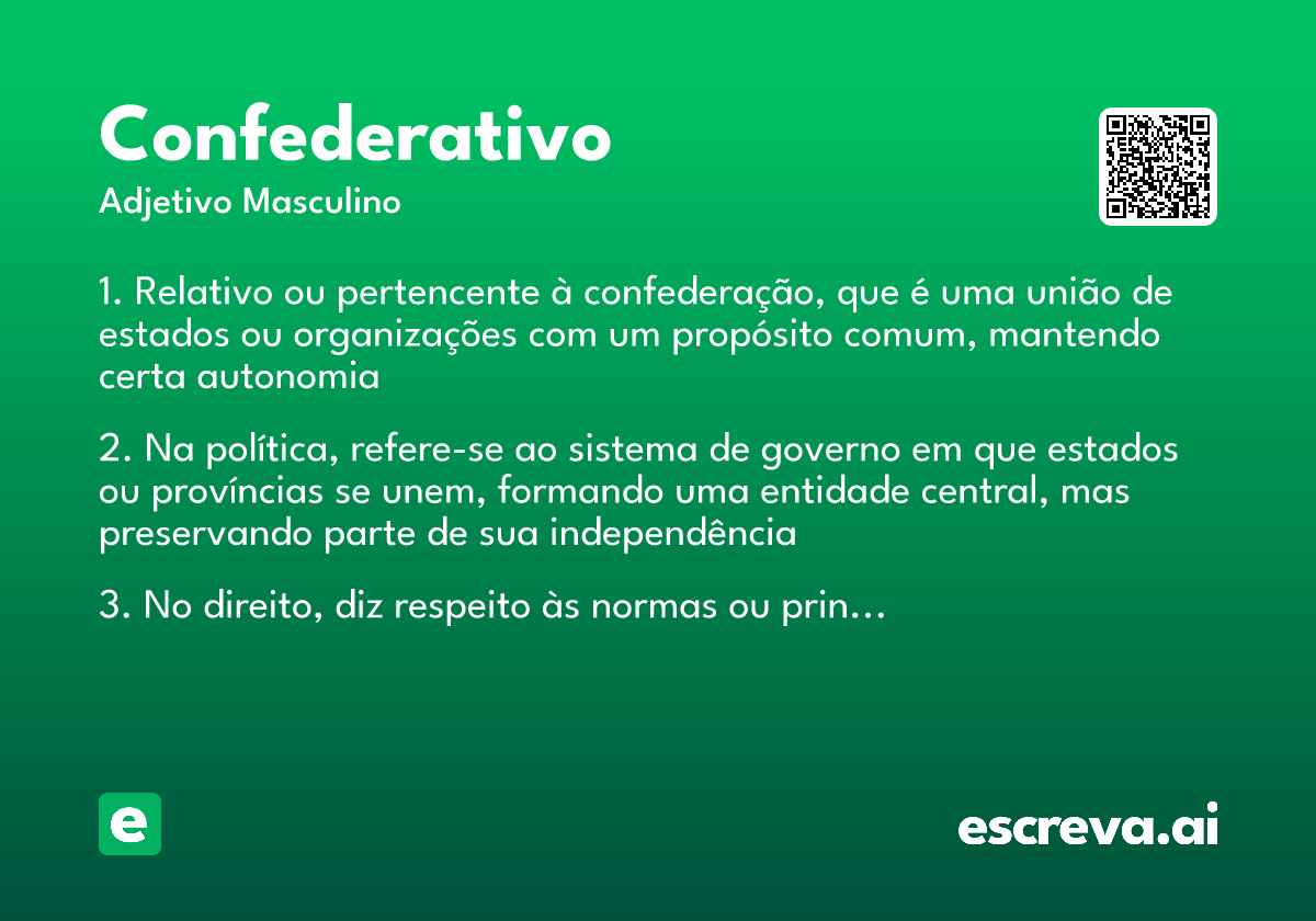 confederativo